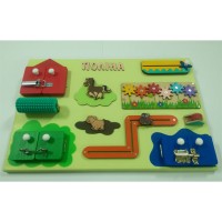 Бізіборд 40х60см 2225, FUN BOARD