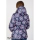 Демісезонна двостороння куртка Floyd квіти на синьому, ЮЛА МАМА