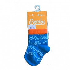 Шкарпетки Велосипеди блакитні, Бембі