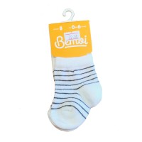 Шкарпетки Смугастики білі, Бембі