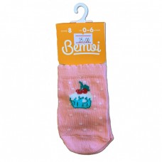 Шкарпетки Кекс рожеві, Бембі