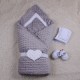 Зимний конверт-одеяло  Sweetness  серый, Украина