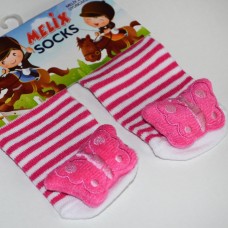 Шкарпетки з іграшкою Метелик 0-6мес, Melix