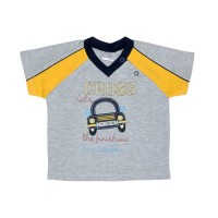 Футболка Гонки серая 26140-03, Garden Baby