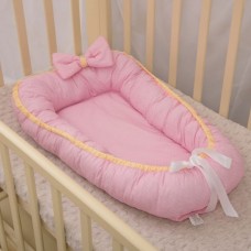 Кокон для новорожденного Совенок розовый, Бетис