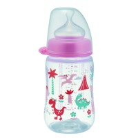 Пляшка PP з широкою шийкою GIRL 260мл. система Actiflex 35042, NIP