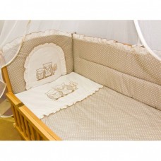 Комплект постельного белья Вышивка Совы 7 предметов ДБ030, Украина