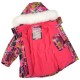 Куртка зимова для дівчинки 105545-63/33 малинова, Garden Baby