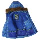 Куртка зимова для хлопчика 105550-63/33 блакитна в смужку, Garden Baby