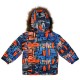 Куртка зимова для хлопчика 105550-63/33 помаранчеві літери, Garden Baby