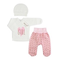 Дитячий комплект  Girl  футер, Україна