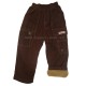 Вельветовые утепленные брюки для мальчика р.80