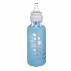Защитный чехол для стеклянной бутылочки 240мл. голубой, Dr. Brown's