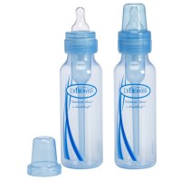 Пляшечка для годування зі стандартним горлишком 250 мл, блакитна, 2 шт,  Dr.Brown's