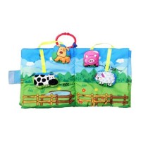 Мягкая музыкальная книжечка Моя ферма Biba Toys