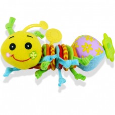 Игрушка-подвеска с вибрацией Счастливая гусеница Biba Toys