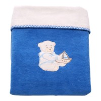 Плед бавовняний з вишивкою 75х100см, Womar