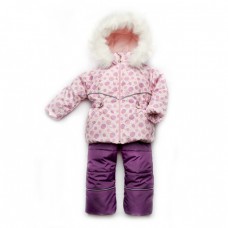 Комплект зимовий Bubble pink для дівчинки, Україна