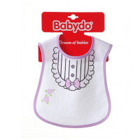 Слюнявчик на липучке Розочки BD 237, Турция