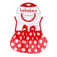 Слюнявчик на липучке для девочки BV 198, Турция