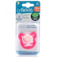Дитяча нічна пустушка Glow in the Dark, 12 міс+, DrBrown's