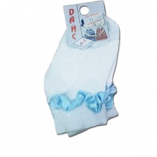Шкарпетки святкові з блакитними рюшами, Дайс