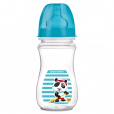 Антиколиковая бутылочка с широким горлышком  Пираты  240мл EasyStart 35/214, Canpol babies