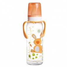 Бутылочка 250 мл з ручками (BPA FREE) с рисунком 11/845,Canpol Babies