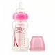 Пляшка для годування широка Natural Flow® 270 мл 91305 рожева Dr. Brown's