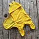 Универсальный спальник-человечек 6-12м, конверт- кокон на кнопках, желтый, Украина