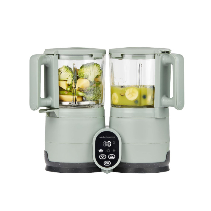 Babymoov Nutribaby Glass 2.0 — інноваційний скляний комбайн для здорового дитячого харчування