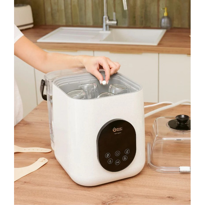 Мийка-стерилізатор Babymoov NutriWash 4-в-1 A003400 — миття, сушка, стерилізація