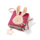 М’яка сенсорна книжечка Babyono Rabbit Karo 0+