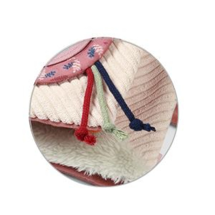 М’яка сенсорна книжечка Babyono Rabbit Karo 0+