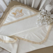 Крыжма махровая Дотик янгола 75х90 молочная