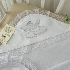 Крыжма махровая Небесний оберіг 75х90 белая 