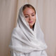 Церковный платок-снуд Нежность молочный, Бетис