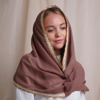 Церковна хустка-снуд Мокка шоколад, Бетіс