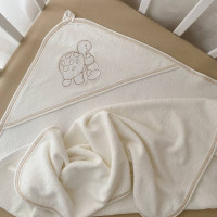 Рушник для купання Черепашка кава з молоком