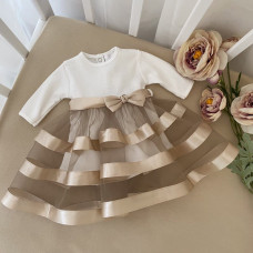 Платье Леди кофейное, Бетис