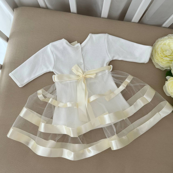 Платье Леди молочное, Украина