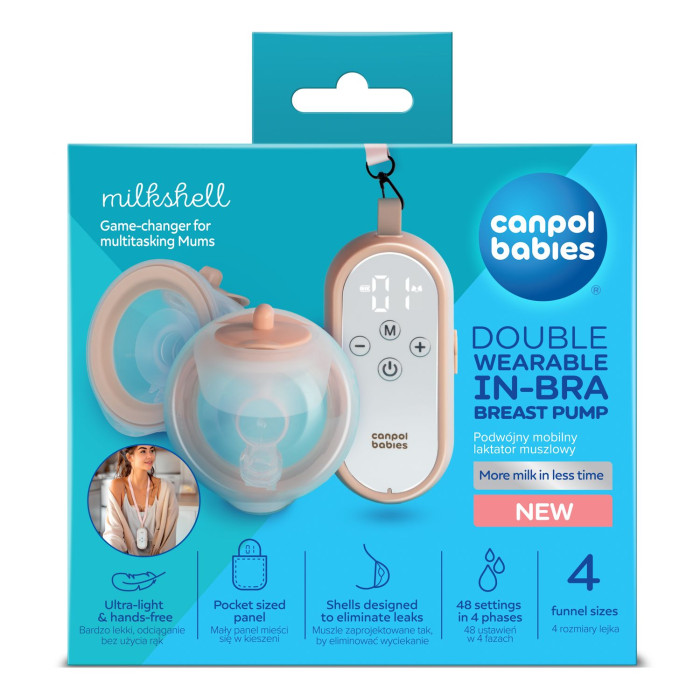 Молоковідсмоктувач Canpol babies MilkShell