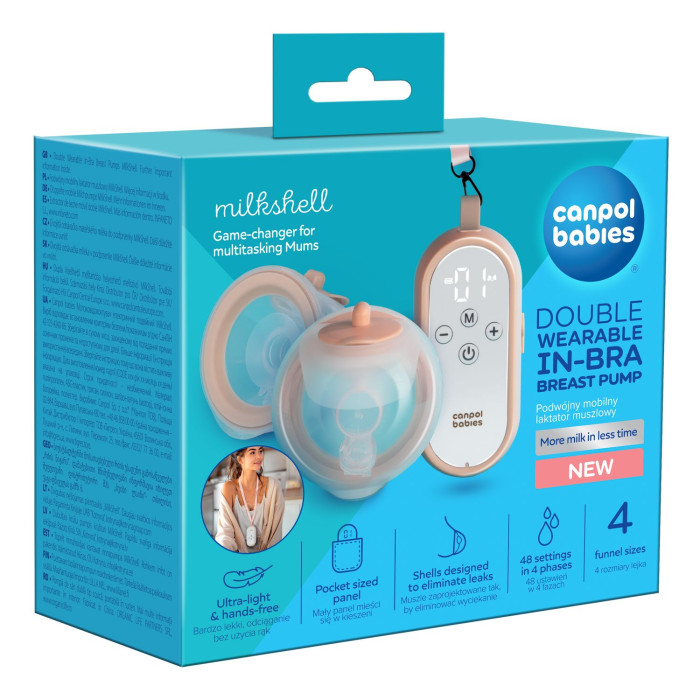 Молоковідсмоктувач Canpol babies MilkShell