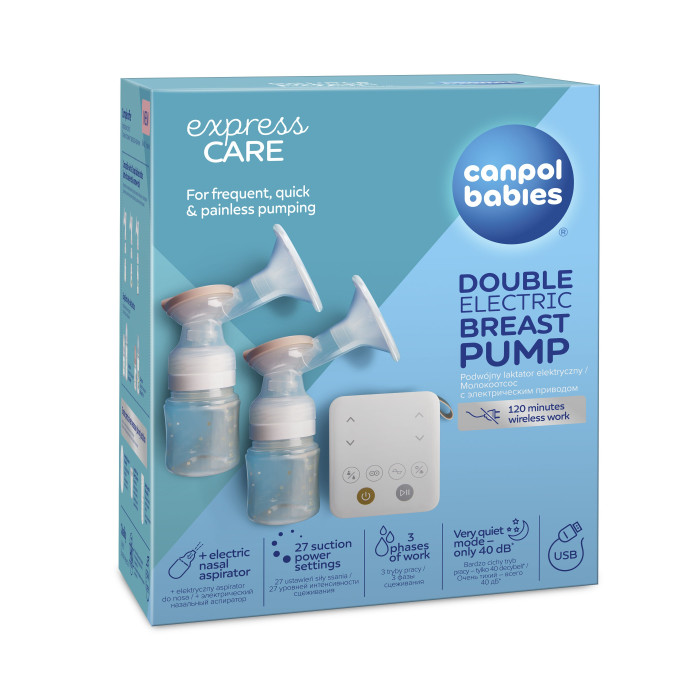 Молоковідсмоктувач Canpol babies ExpressCare