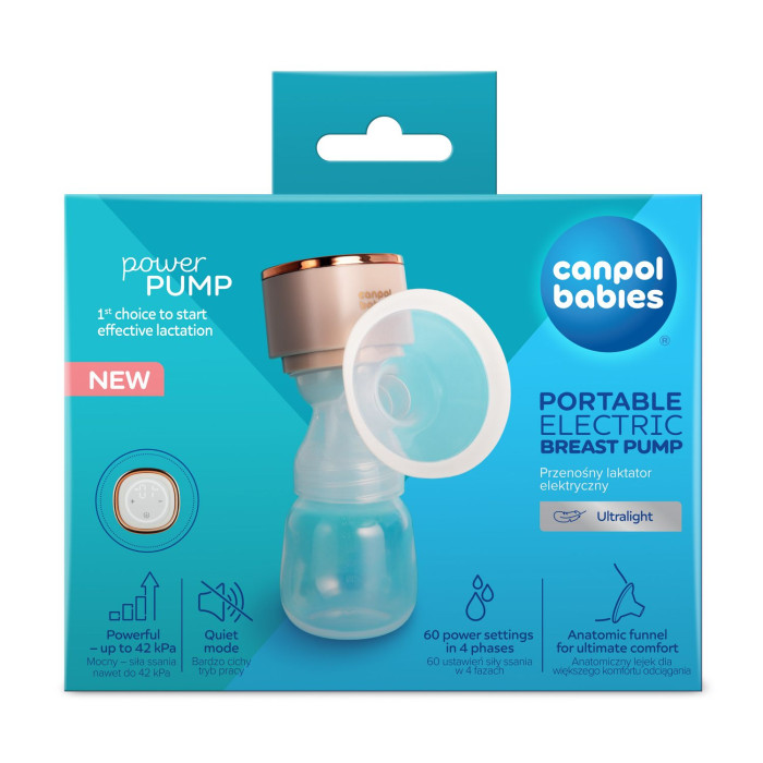 Молоковідсмоктувач Canpol babies PowerPump
