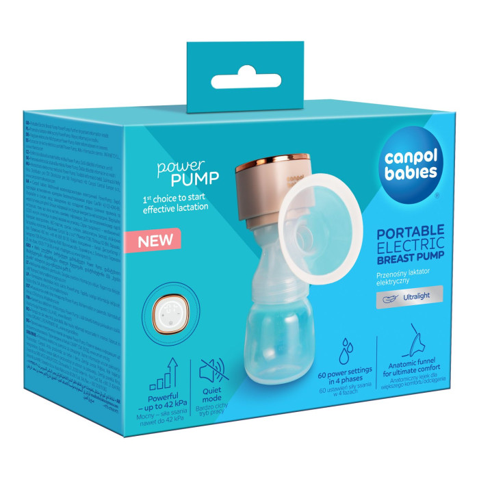 Молоковідсмоктувач Canpol babies PowerPump