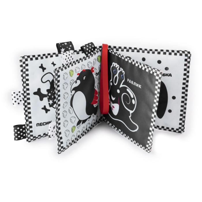 Контрастна м’яка книжечка для немовлят Оленя