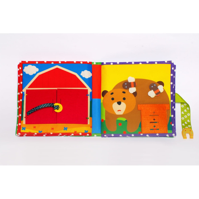 Текстильна (фетрова) книжечка для немовлят Поні