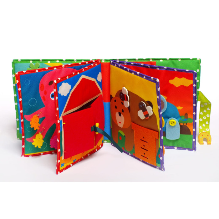 Текстильна (фетрова) книжечка для немовлят Поні