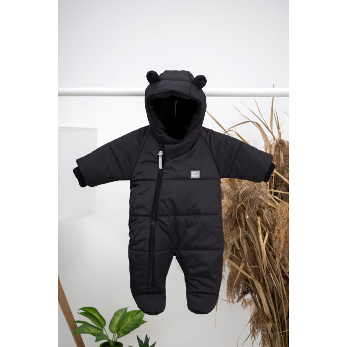 Дитячий демісезонний комбінезон Еклер чорний